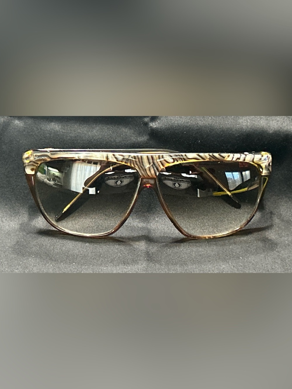 Vintage Laura Biagiotti 249L Tortoise Gold Sunglasses Italy